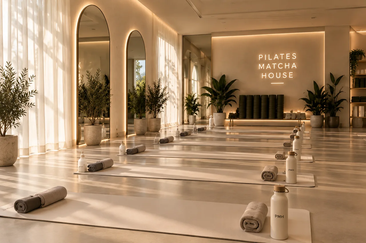 Das Studio des Pilates Matcha House